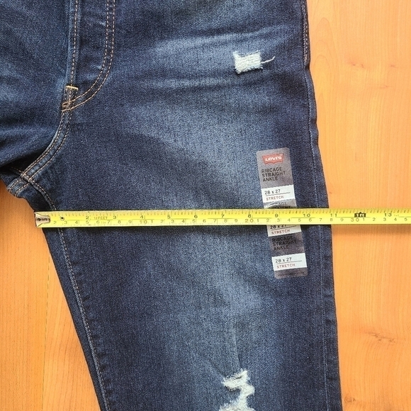Nwt LEVI'S Ribcage Straight Ankle - Picture 9 of 13